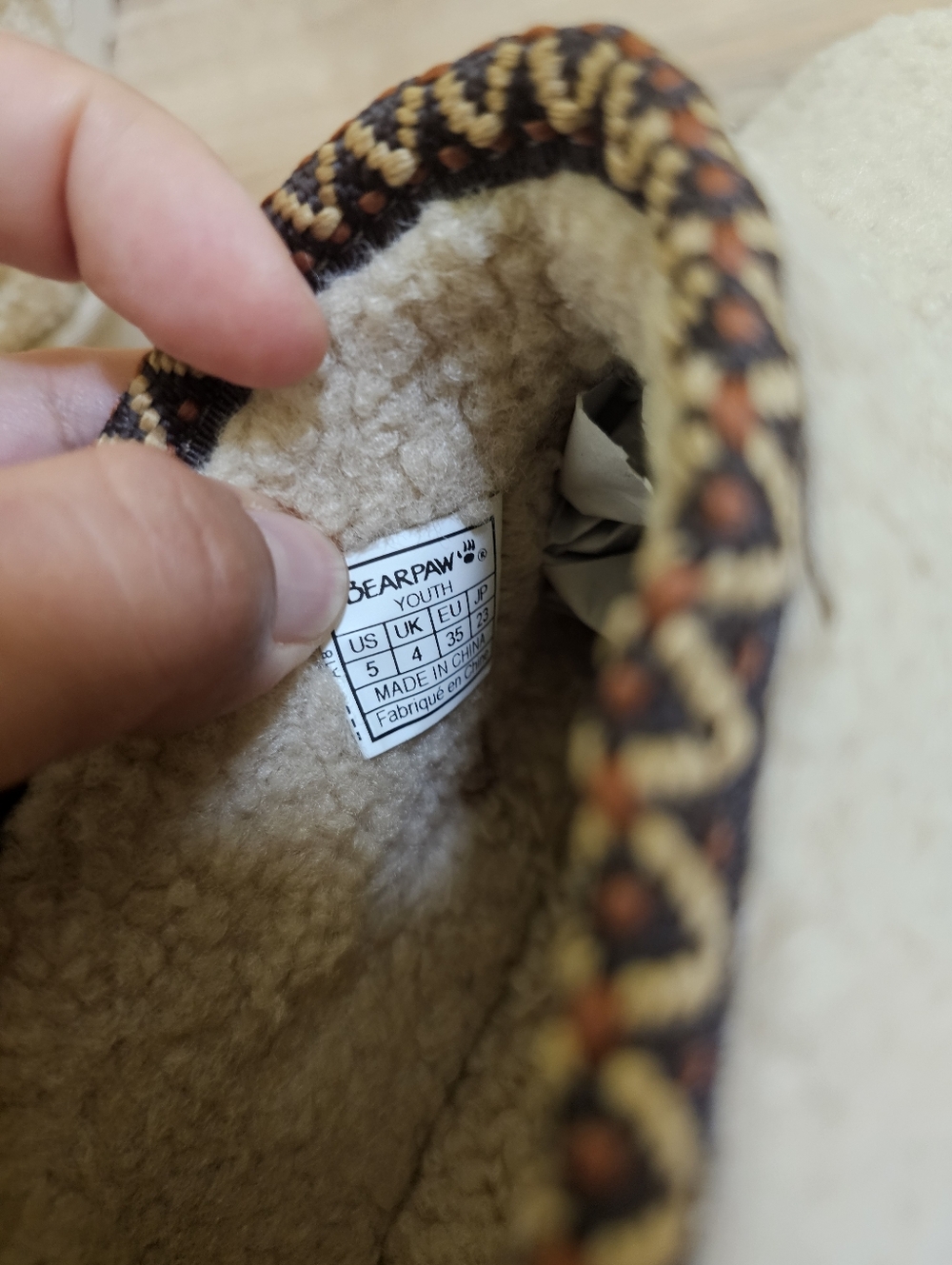 NEW BEARPAW SNUGGLE DAPHNE DECO - Picture 5 of 10